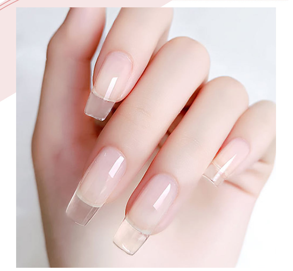 Poly Nail Gel 30ML Acrylic Gel Finger Extension Transparent Jelly Nail Art Extension Quick Building Soak Off UV