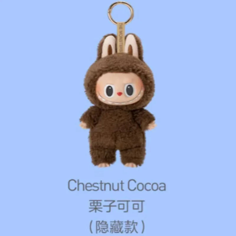 Labubu Skullpanda Mokoko Zimomo Halloween Labubu Keychain Doll Gift for everyone