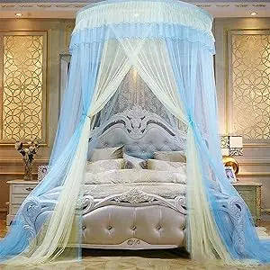 Mosquito Net Dome Princess Bed Canopy Lace Mosquito Net