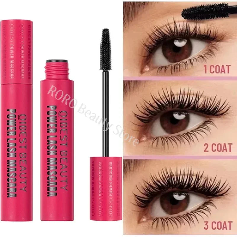 Eyelashes Lengthening Mascara Waterproof Long Lasting Silky Lash Black Eyelashes