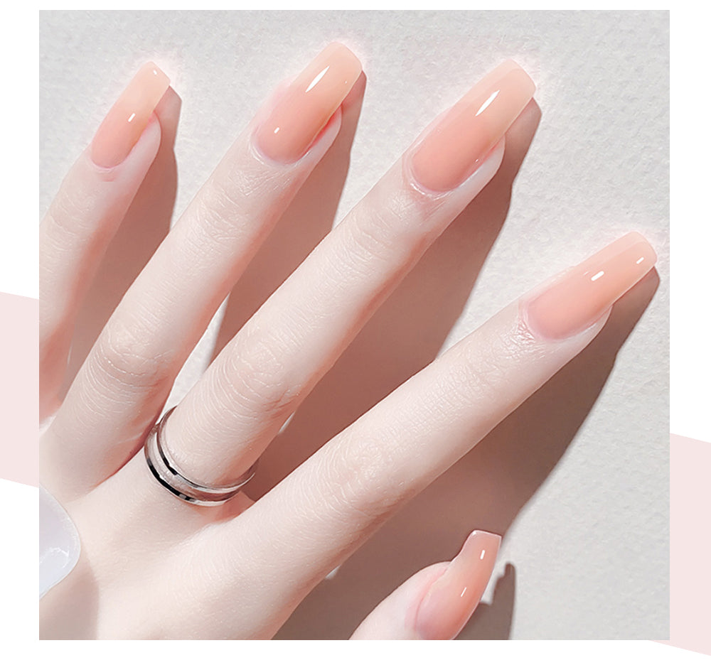 Poly Nail Gel 30ML Acrylic Gel Finger Extension Transparent Jelly Nail Art Extension Quick Building Soak Off UV