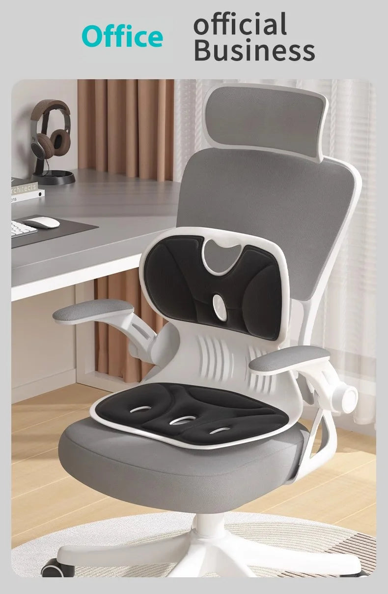 Waist Pad Office Memory Sponge Breathable Long Sitting Without Tiring