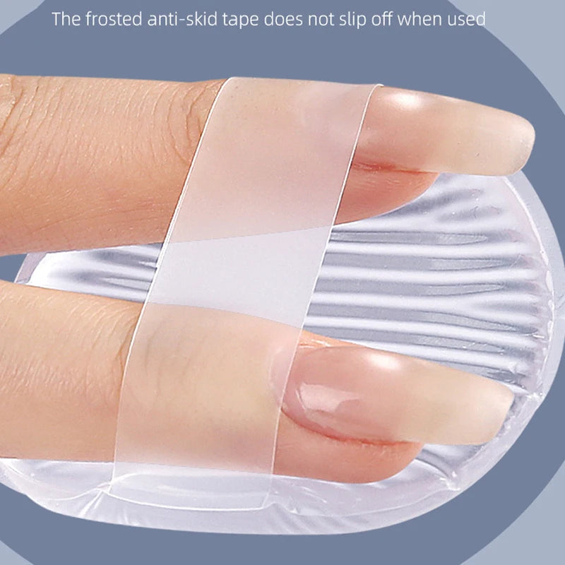 Soft Silicone Gel Puff Sponge For Cosmetic Face Foundation BB Cream