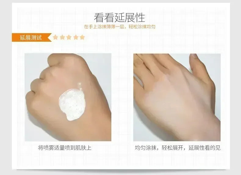 Whitening Concealer Sunscreen Isolation Spray