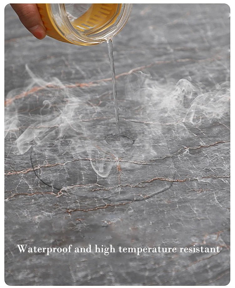 Marble Kitchen Oil-Proof Film Stove Waterproof Moisture-Proof