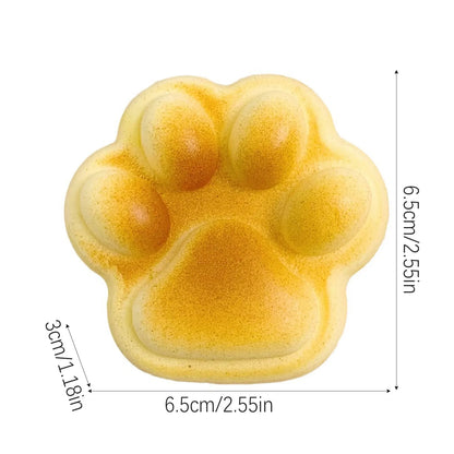 Cat Paw Squeeze Toy  Large Squeeze Cat Paw Toys Silicone PVC  Toys Sticky Soft Pinching  Decompressing Toy for Stress Relief