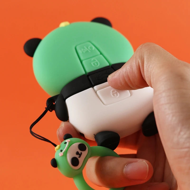 Cute Tiger Dinosaur Panda Car Key Covers Accessories