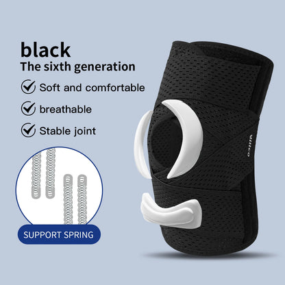 1PC Sports Kneepad Men Women Pressurized Elastic Knee Pads Arthritis Joints Protector Fitness Gear Volleyball Brace Protector