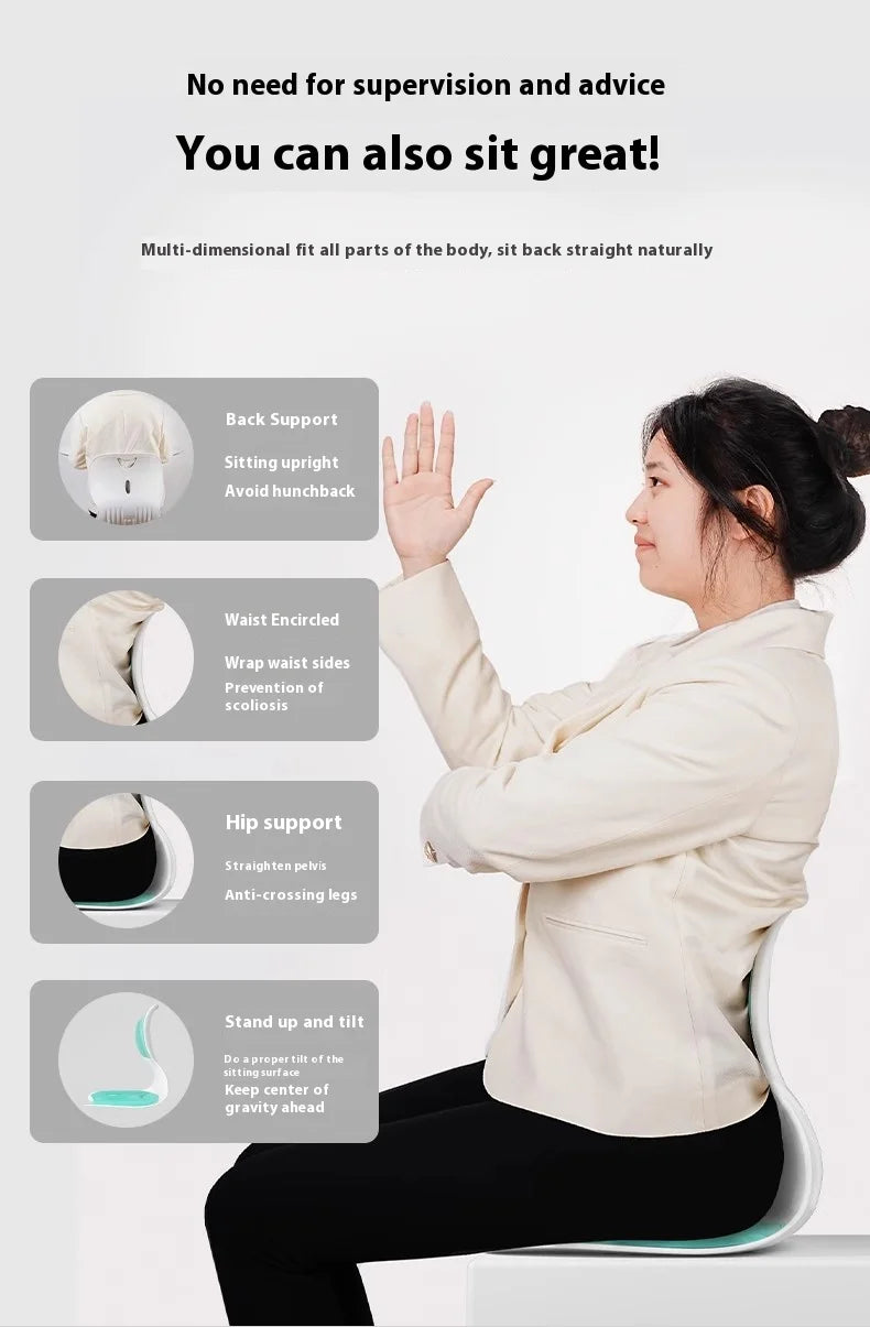 Waist Pad Office Memory Sponge Breathable Long Sitting Without Tiring