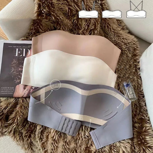 Strapless Bra Women Underwear seamless Push Up Bra Invisible Women's Bra