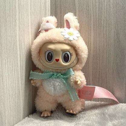 Labubu Skullpanda Mokoko Zimomo Halloween Labubu Keychain Doll Gift for everyone