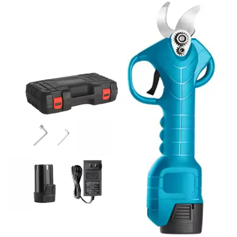 Electric Pruning Scissors Shears Professional Cordless Electric Pruning Battery Powered Tree Branch Pruner Electric Garden Tools