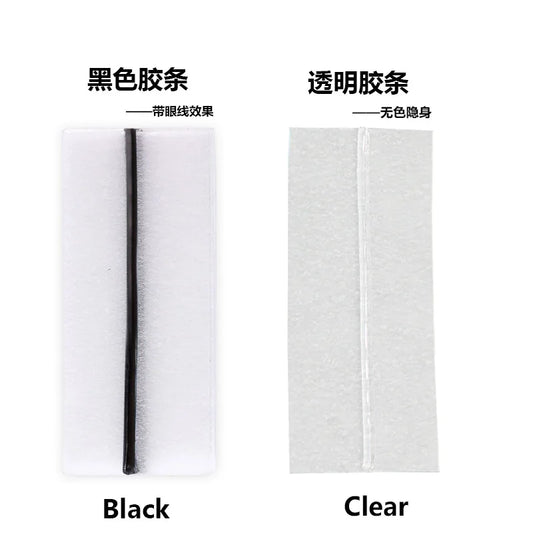 40 Pcs/Box Reusable Self-Adhesive Glue-Free Eyelash Glue Strip False Eyelashes Extension No Glue Eyelashes Hypoallergenic