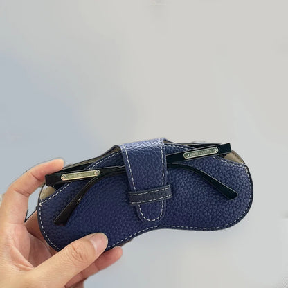 Leather Soft Glasses Bag Fashion Portable Sunglasses Box Bag