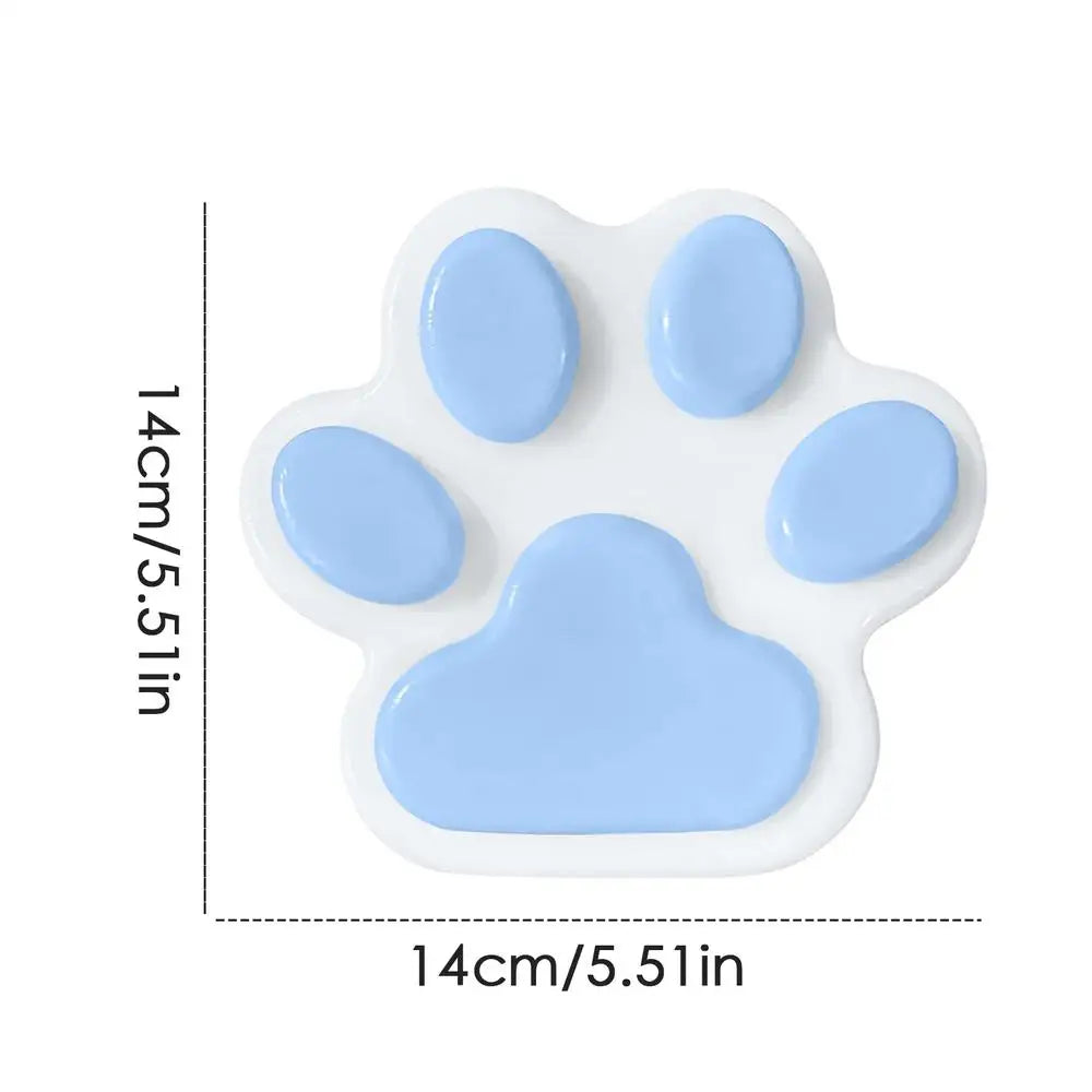 Cat Paw Squeeze Toy  Large Squeeze Cat Paw Toys Silicone PVC  Toys Sticky Soft Pinching  Decompressing Toy for Stress Relief