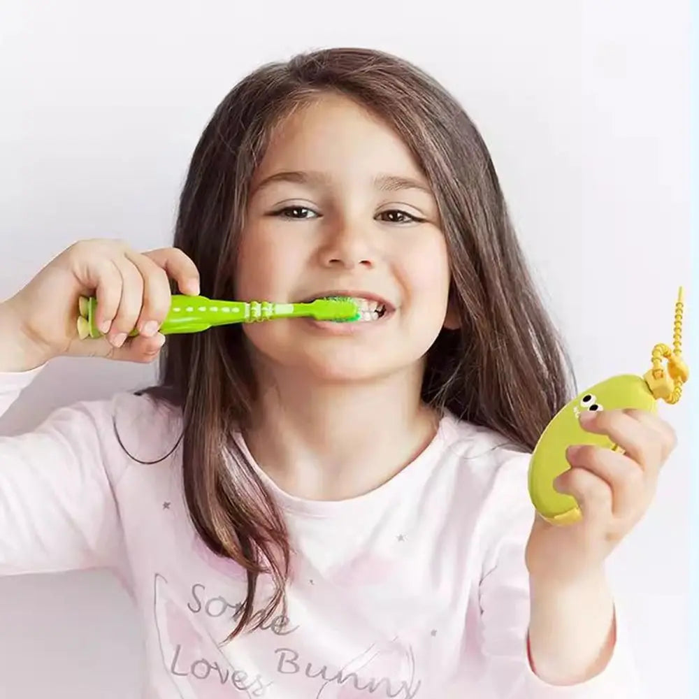 Portable Banana Shape Toothbrush Case Cap Brush Protect 2in1