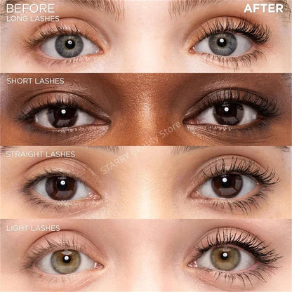 Eyelashes Lengthening Mascara Waterproof Long Lasting Silky Lash Black Eyelashes