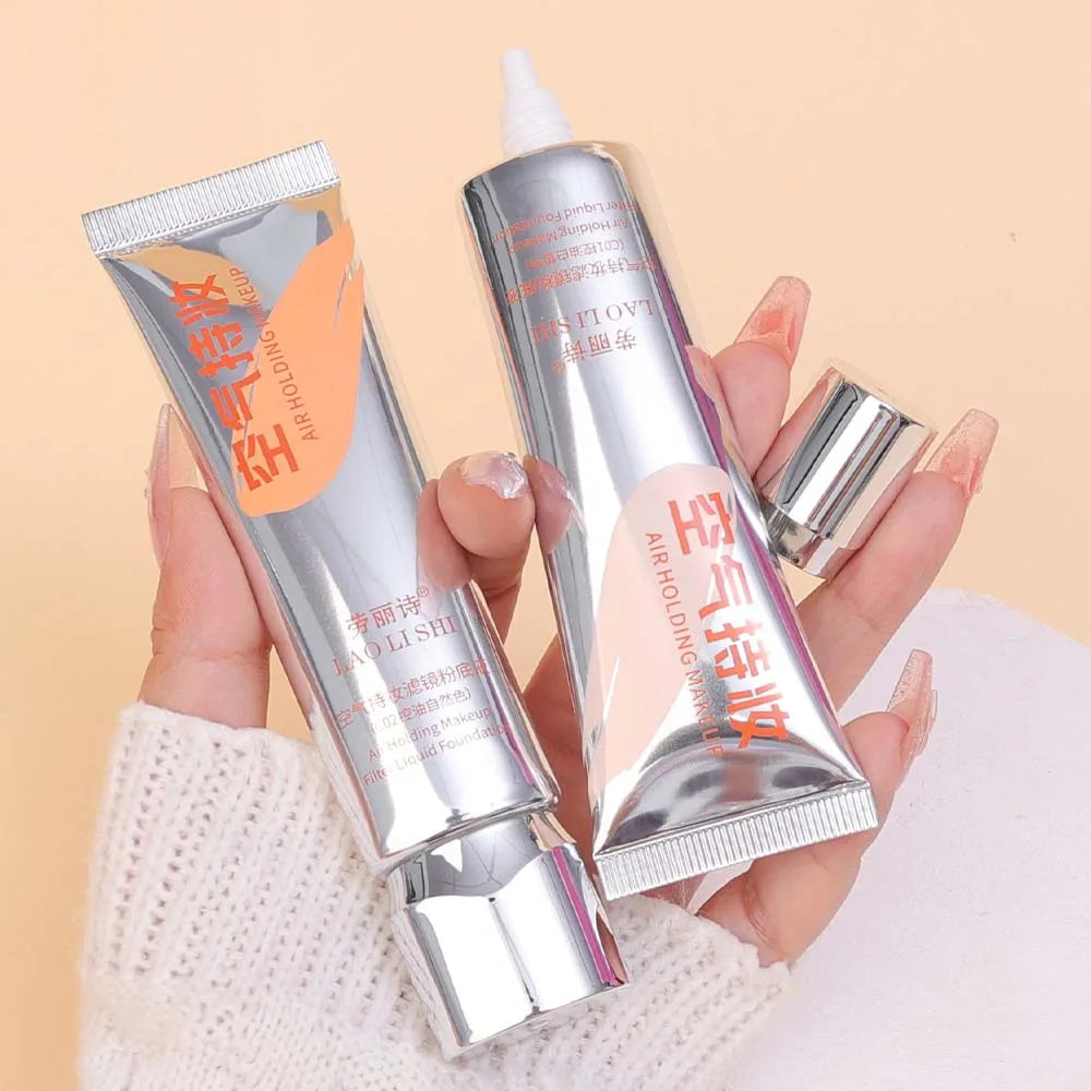 Long-lasting Liquid Foundation Smooth Texture Moisturizing Cover Acne Dark Circles Foundation Brightening Face Concealer Makeup