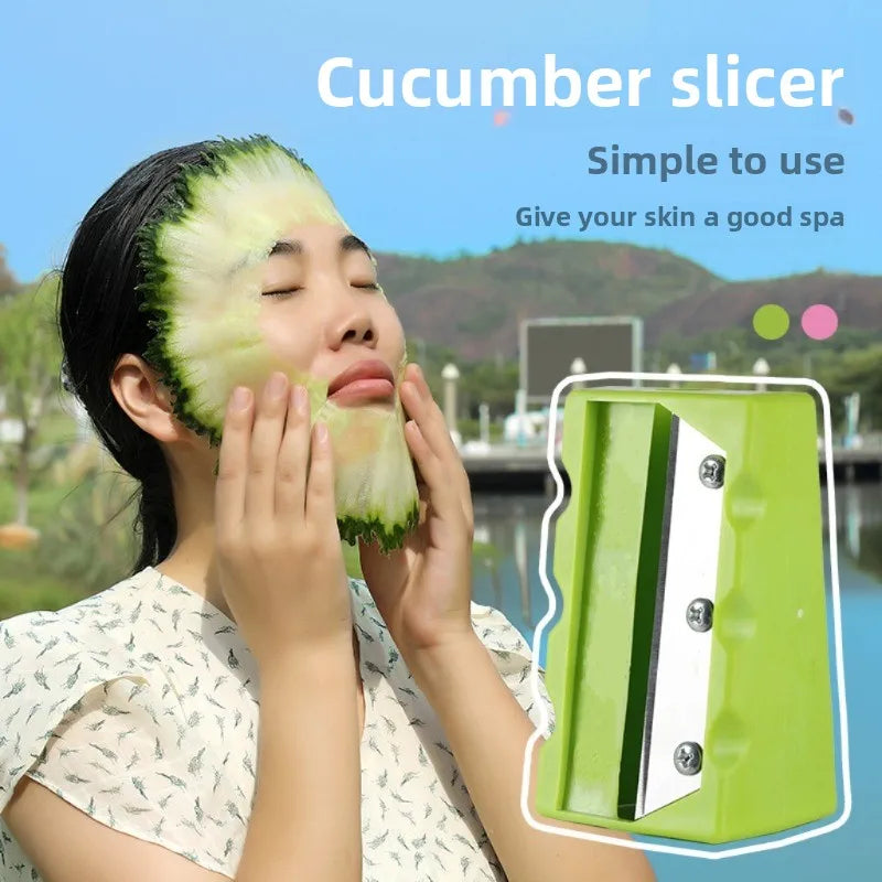 Ultra thin cucumber facial mask peeling pencil sharpener cucumber cucumber dressing facial mask beauty pencil sharpener tool