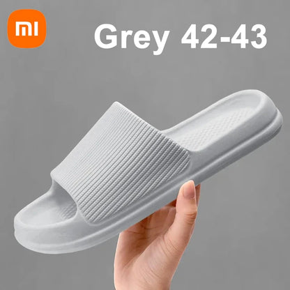 Xiaomi Fashion Men's Women's Sandals Anti-Slip Wear-Resistant EVA Thick Sole Comfortable Home Slippers Bathroom Bath Flip-Flops
