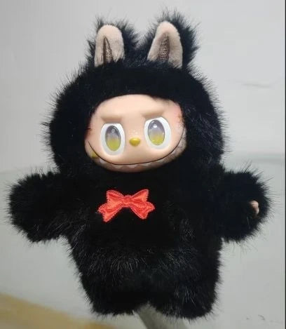 Labubu Skullpanda Mokoko Zimomo Halloween Labubu Keychain Doll Gift for everyone