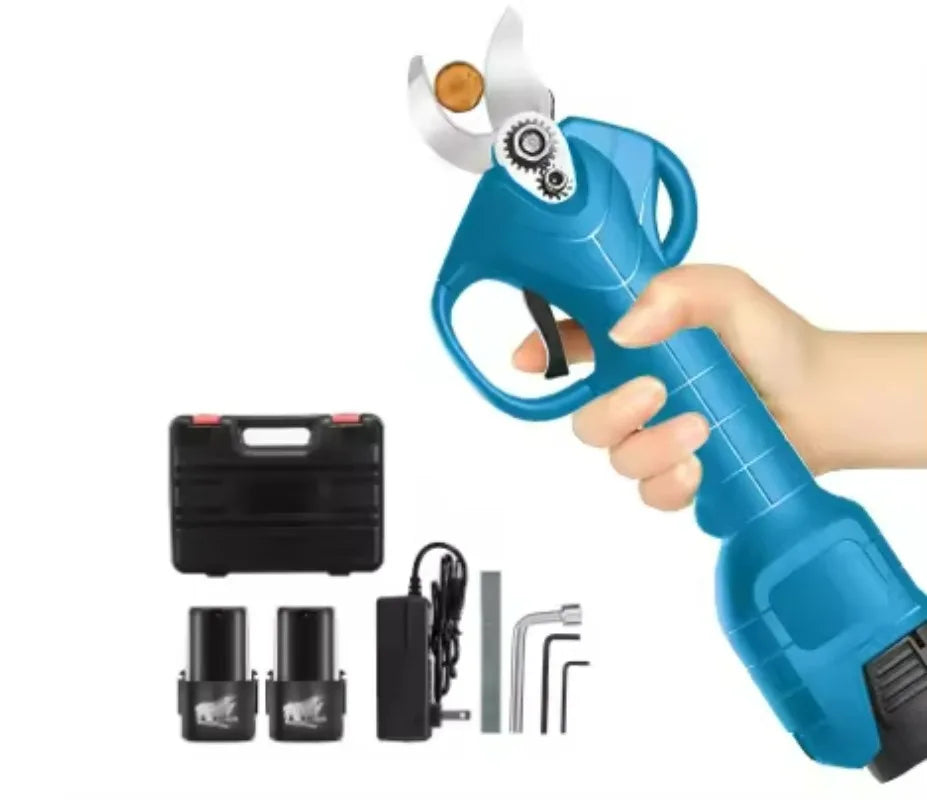 Electric Pruning Scissors Shears Professional Cordless Electric Pruning Battery Powered Tree Branch Pruner Electric Garden Tools