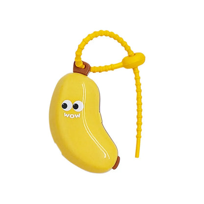 Portable Banana Shape Toothbrush Case Cap Brush Protect 2in1