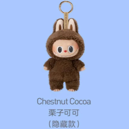 Labubu Skullpanda Mokoko Zimomo Halloween Labubu Keychain Doll Gift for everyone