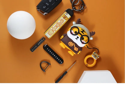 Cute Tiger Dinosaur Panda Car Key Covers Accessories