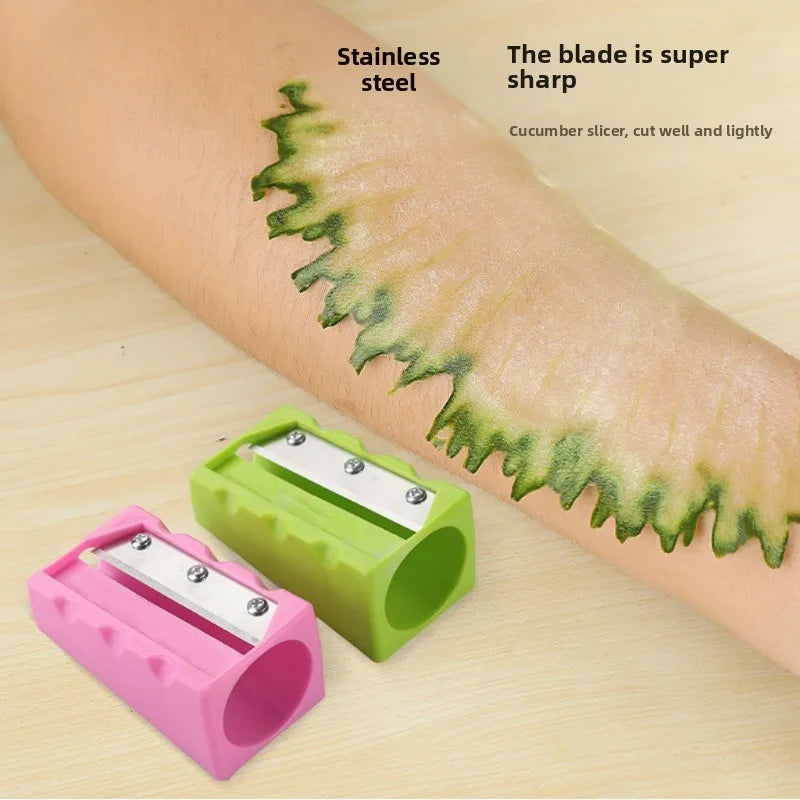 Ultra thin cucumber facial mask peeling pencil sharpener cucumber cucumber dressing facial mask beauty pencil sharpener tool