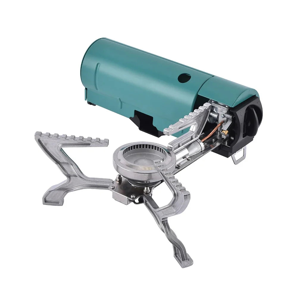 Camping Cassette Stove 2670W Portable Folding Gas Stove Outdoor Picnic Cooking Grill Cooker Gas Burner Heating System