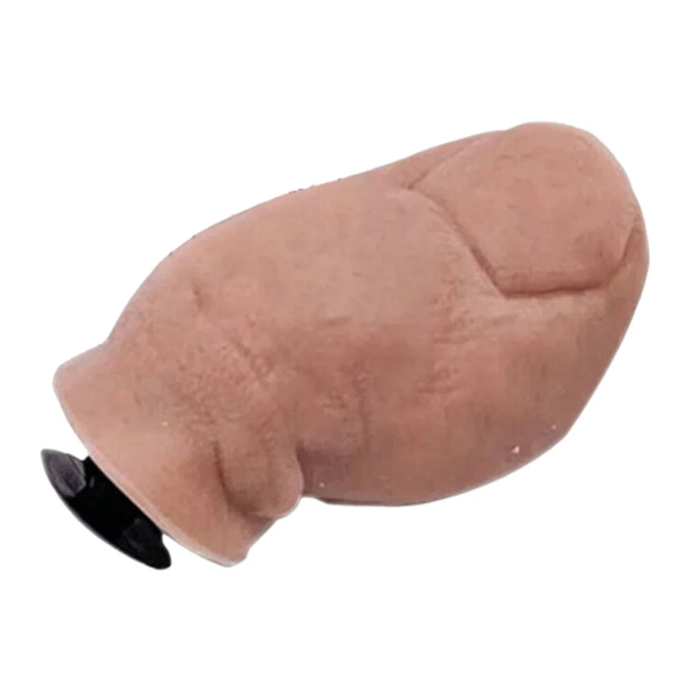 1/5 Pcs Big Toe Croc Charm with Hairy 3D Shoes Toes Charms DIY Shoes Accessories for Women Men DIY Unique Shoe Decoration Charms