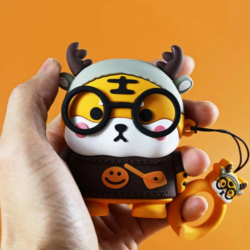 Cute Tiger Dinosaur Panda Car Key Covers Accessories