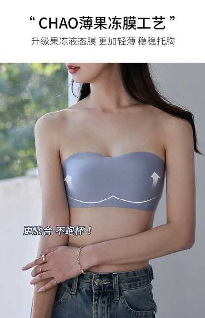 Strapless Bra Women Underwear seamless Push Up Bra Invisible Women's Bra