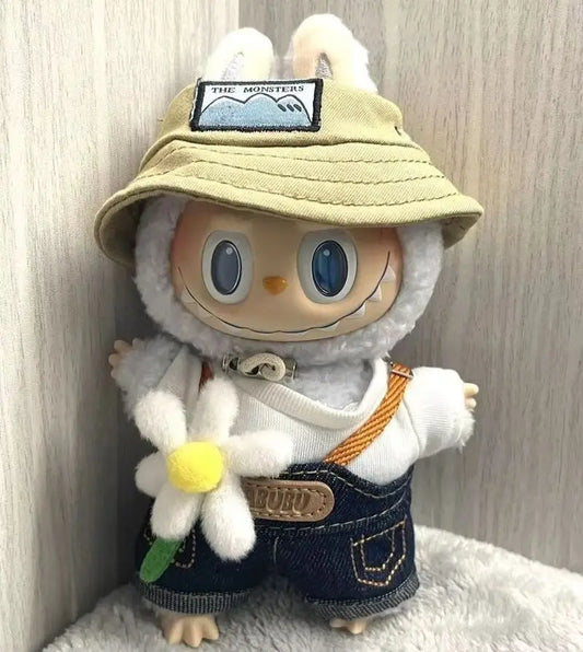 Labubu Skullpanda Mokoko Zimomo Halloween Labubu Keychain Doll Gift for everyone