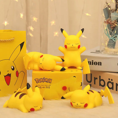 Pokemon Pikachu Night Light Glowing Pokemon Pikachu Cute Bedside Lamp