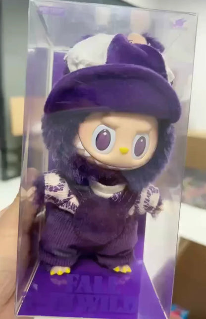 Labubu Skullpanda Mokoko Zimomo Halloween Labubu Keychain Doll Gift for everyone