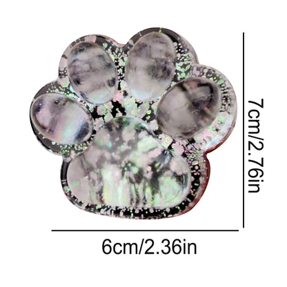 Cat Paw Squeeze Toy  Large Squeeze Cat Paw Toys Silicone PVC  Toys Sticky Soft Pinching  Decompressing Toy for Stress Relief