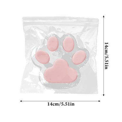 Cat Paw Squeeze Toy  Large Squeeze Cat Paw Toys Silicone PVC  Toys Sticky Soft Pinching  Decompressing Toy for Stress Relief