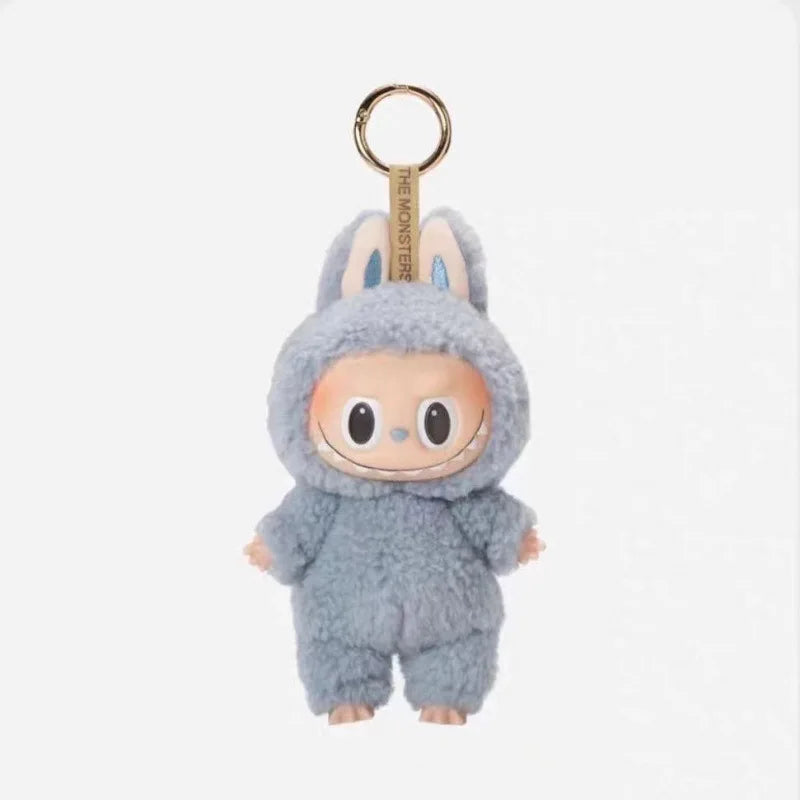 Labubu Skullpanda Mokoko Zimomo Halloween Labubu Keychain Doll Gift for everyone