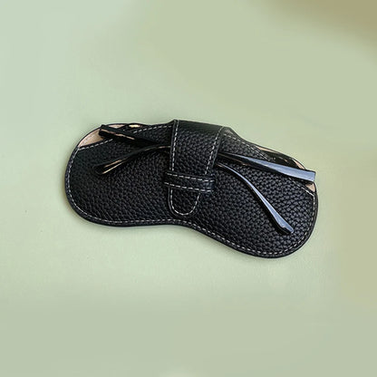 Leather Soft Glasses Bag Fashion Portable Sunglasses Box Bag