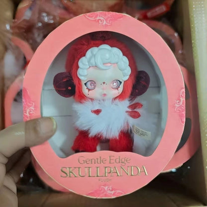Labubu Skullpanda Mokoko Zimomo Halloween Labubu Keychain Doll Gift for everyone