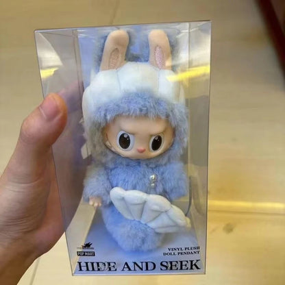 Labubu Skullpanda Mokoko Zimomo Halloween Labubu Keychain Doll Gift for everyone