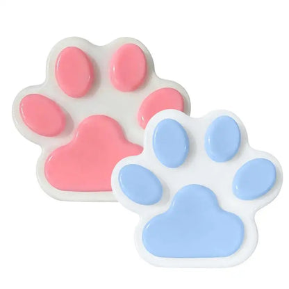 Cat Paw Squeeze Toy  Large Squeeze Cat Paw Toys Silicone PVC  Toys Sticky Soft Pinching  Decompressing Toy for Stress Relief