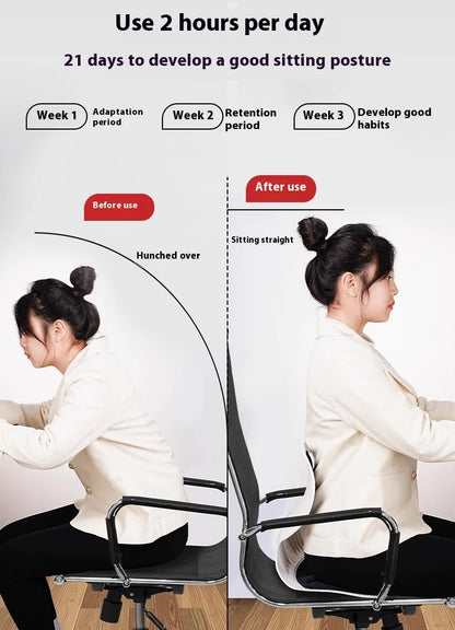 Waist Pad Office Memory Sponge Breathable Long Sitting Without Tiring
