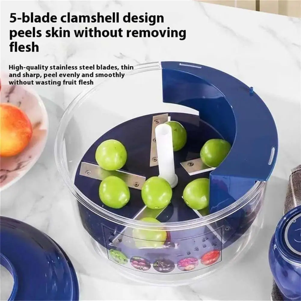Rechargeable Fruit Peeler Automatic Electric Grape Peeler Machine for Grapes Cherry Tomatoes Garlic Rechargeable Brushless Motor