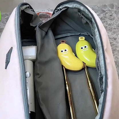 Portable Banana Shape Toothbrush Case Cap Brush Protect 2in1