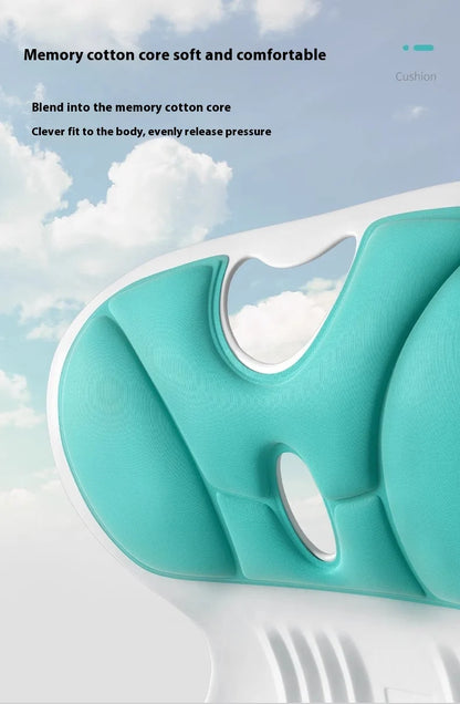 Waist Pad Office Memory Sponge Breathable Long Sitting Without Tiring