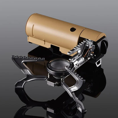 Camping Cassette Stove 2670W Portable Folding Gas Stove Outdoor Picnic Cooking Grill Cooker Gas Burner Heating System