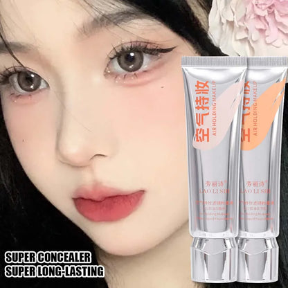Long-lasting Liquid Foundation Smooth Texture Moisturizing Cover Acne Dark Circles Foundation Brightening Face Concealer Makeup